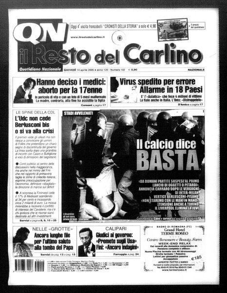 Il Resto del Carlino : giornale dell'Emilia